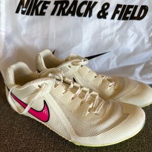 Nike Zoom Rival Track & Field Distance Spikes Sail Pink DC8725-101 Men 6.5/W 8.5